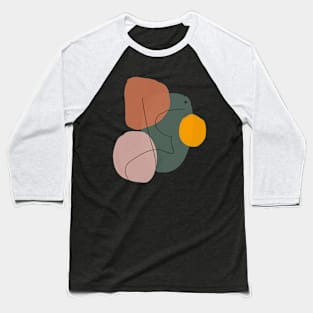 abstractart ,geometricalprint ,printablewallart Geometrical,abstract,minimal,modern,pastel, Baseball T-Shirt